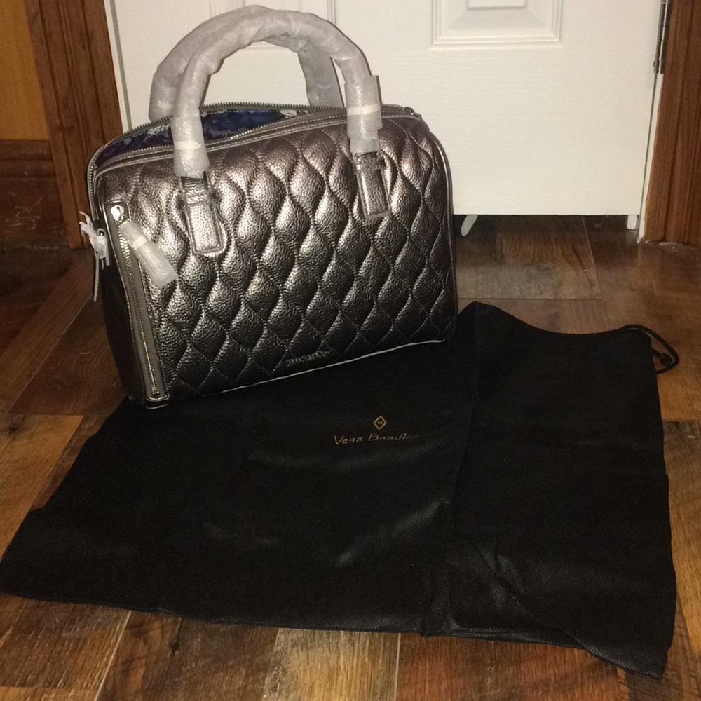 NWT Vera Bradley Quilted Marolo Satchel